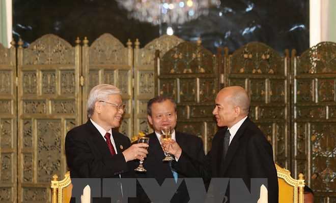 Quốc vương Campuchia ca ngợi mối quan hệ tốt đẹp với Việt Nam