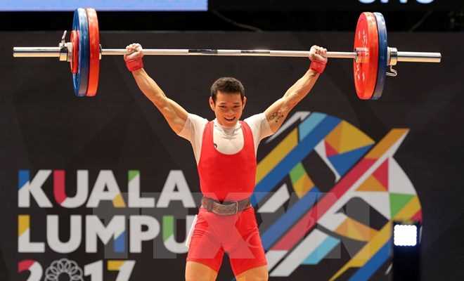 SEA Games 29: Cử tạ Việt Nam xuất quân với huy chương vàng đầu tiên