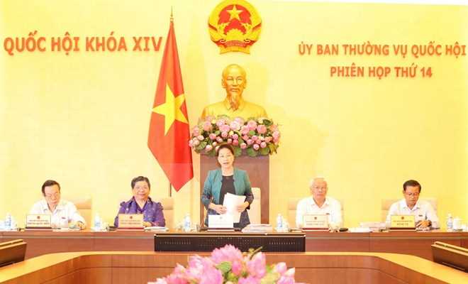 Khai mạc Phi&ecirc;n họp thứ 14 của Ủy ban Thường vụ Quốc hội