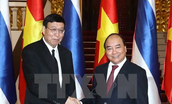 Thủ tướng tiếp Chủ tịch Hội đồng Lập ph&aacute;p quốc gia Th&aacute;i Lan