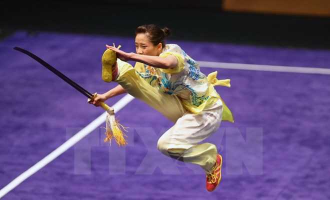 Dương Thúy Vy giành HCV đầu tiên cho Việt Nam tại SEA Games 29