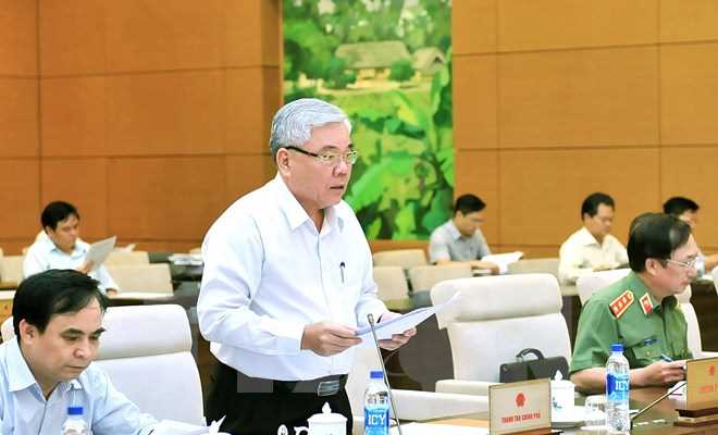 Ủy ban Thường vụ Quốc hội kh&oacute;a XIV cho &yacute; kiến về hai dự &aacute;n Luật