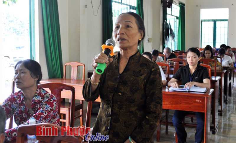 Đại biểu HĐND tỉnh tiếp x&uacute;c cử tri Đồng Xo&agrave;i