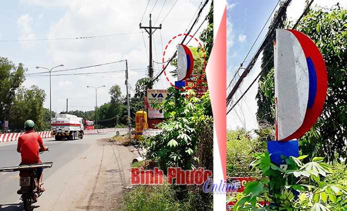 Cụm biển b&aacute;o giao th&ocirc;ng v&ocirc; t&aacute;c dụng