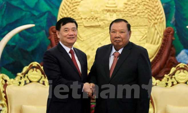 L&atilde;nh đạo L&agrave;o đ&aacute;nh gi&aacute; cao vai tr&ograve; của Hội Hữu nghị Việt​-L&agrave;o