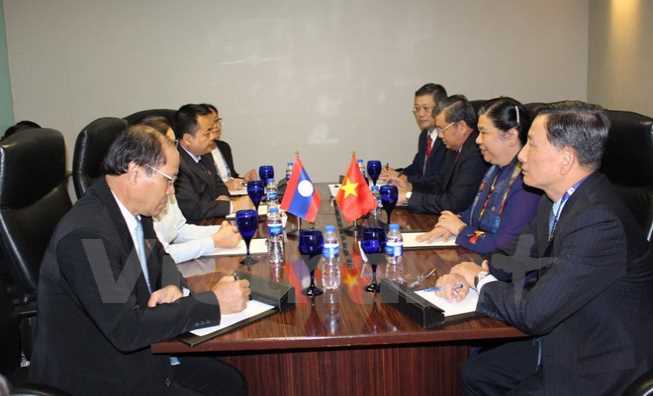 C&aacute;c hoạt động của b&agrave; T&ograve;ng Thị Ph&oacute;ng tại Đại hội đồng AIPA 38