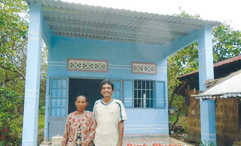 Lộc Ninh hoàn thành 60 căn nhà đại đoàn kết