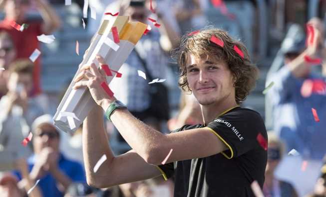 Hạ Federer, Alexander Zverev lần đầu đăng quang Rogers Cup