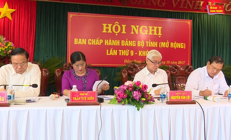 [Video] Hội nghị lần thứ 9, Ban Chấp hành Đảng bộ tỉnh khóa X