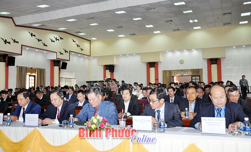 Khai mạc diễn đ&agrave;n x&uacute;c tiến đầu tư - thương mại - du lịch C-L-V