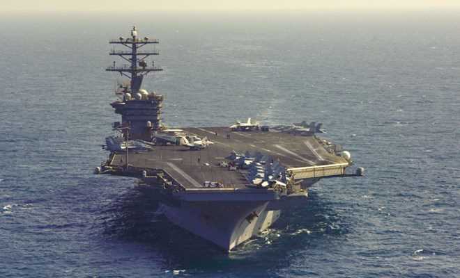 Mỹ chuẩn bị tập trận 3 nhóm tàu sân bay tại Thái Bình Dương