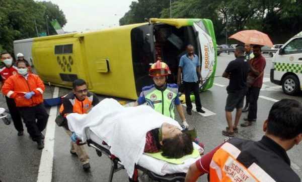 Tai nạn giao thông tại Malaysia khiến 40 người thương vong