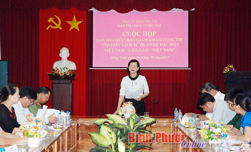 30 b&agrave;i &ldquo;T&igrave;m hiểu lịch sử quan hệ đặc biệt Việt Nam - L&agrave;o&rdquo; dự thi cấp Trung ương