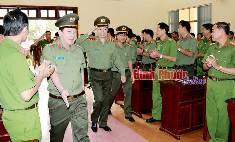 Th&agrave;nh c&ocirc;ng của lực lượng C&ocirc;ng an B&igrave;nh Phước