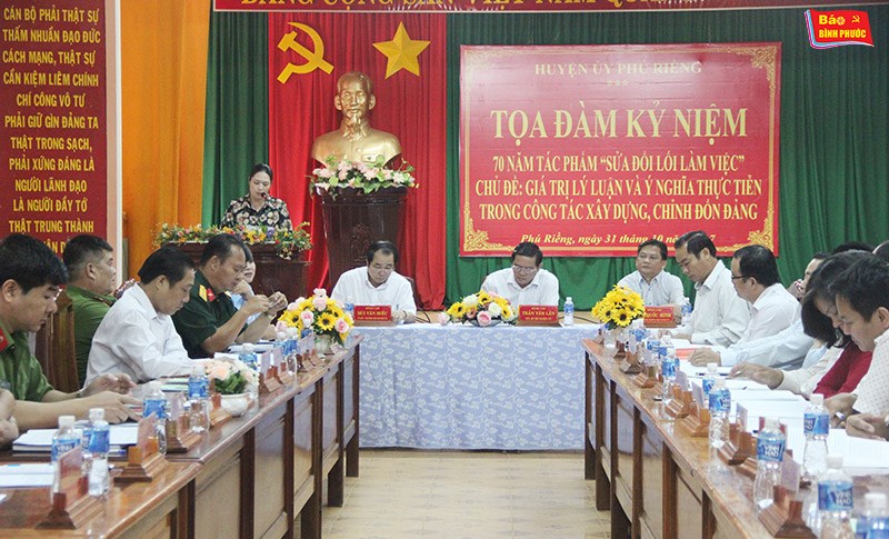 [Video] Tọa đàm kỷ niệm 70 năm ra đời tác phẩm “Sửa đổi lối làm việc” 