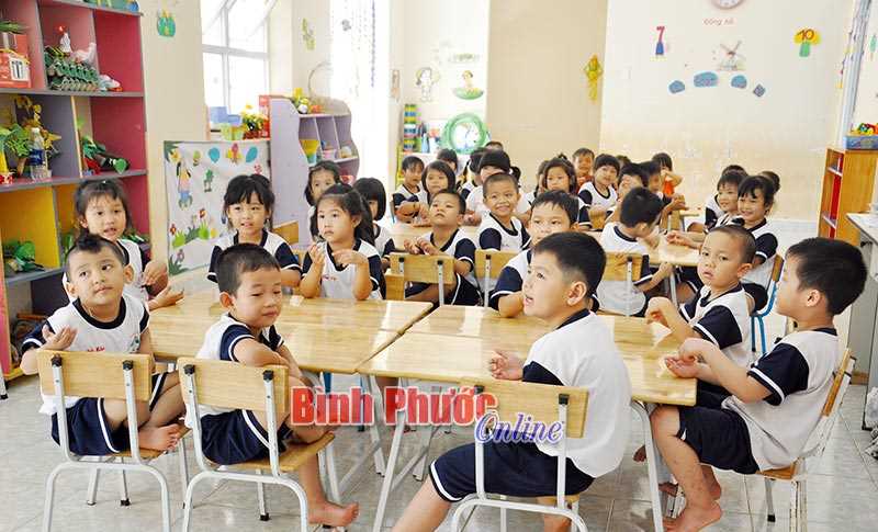 Mầm non Tân Hưng dư 5 phòng học vì thiếu giáo viên