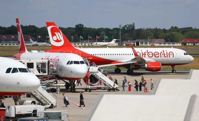 Khoảng 1.400 nhân viên hãng hàng không Air Berlin sẽ mất việc làm
