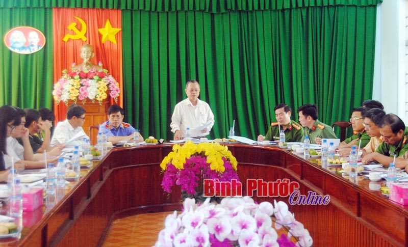 Ban Ph&aacute;p chế HĐND tỉnh gi&aacute;m s&aacute;t tại C&ocirc;ng an v&agrave; Viện kiểm s&aacute;t nh&acirc;n d&acirc;n tỉnh