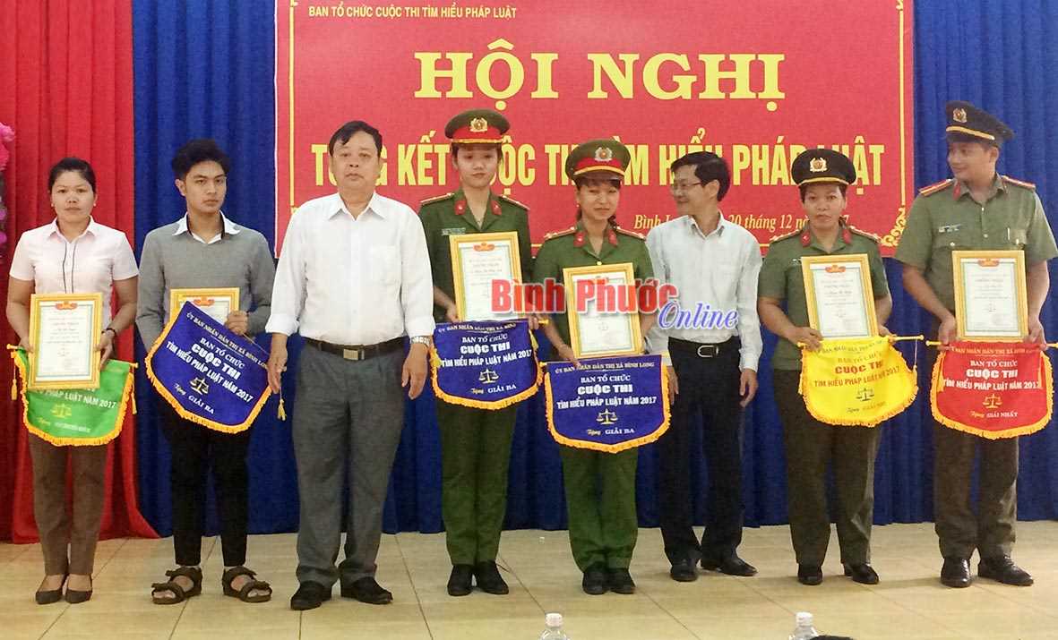 Bình Long: 7.425 bài dự thi tìm hiểu pháp luật