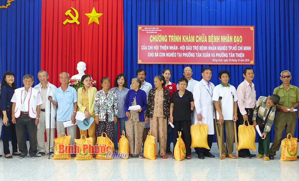 Đồng Xoài: Các cấp hội chữ thập đỏ vận động hơn 8 tỷ đồng