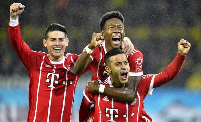 Bayern vùi dập Dortmund ngay tại thánh địa Signal Iduna Park