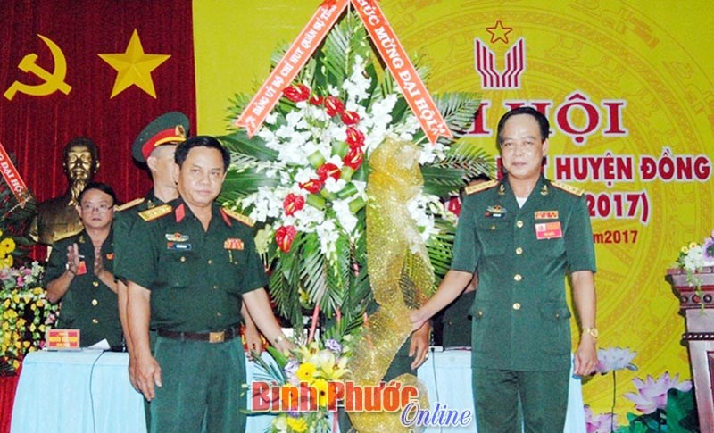 Đại hội Thi đua quyết thắng LLVT huyện Đồng Ph&uacute;