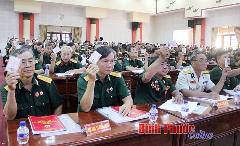 Đại hội đại biểu Hội Cựu chiến binh tỉnh lần thứ V