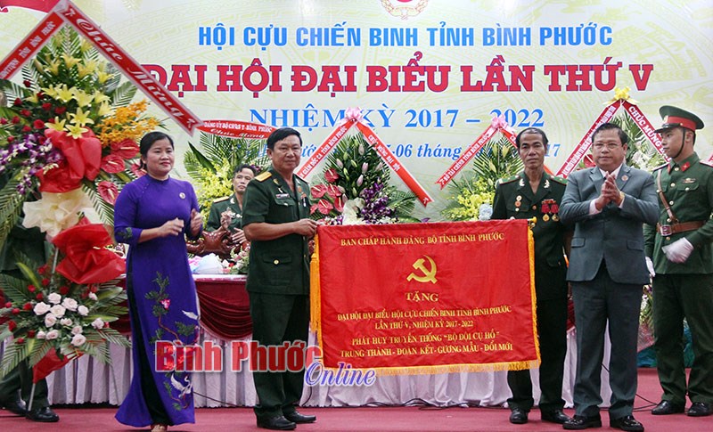 Đại hội đại biểu Hội CCB tỉnh B&igrave;nh Phước lần thứ V