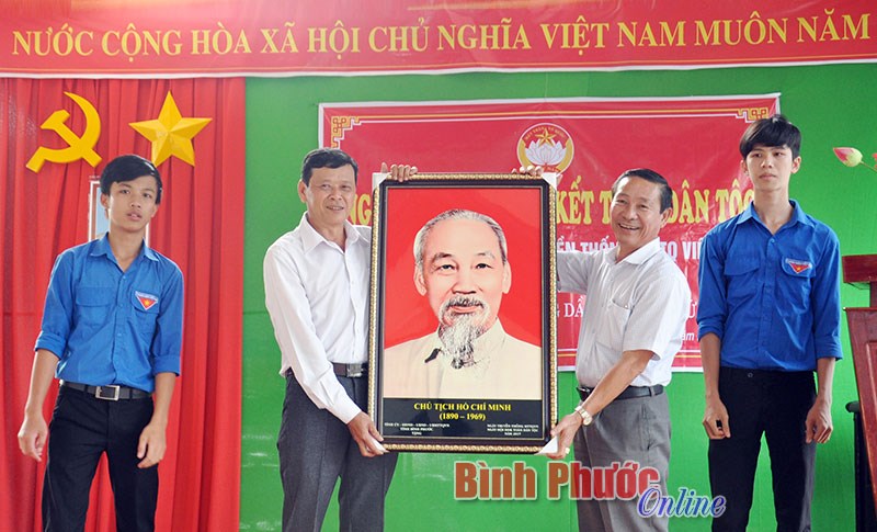 Ấp Đồng Dầu, x&atilde; Minh Đức tổ chức ng&agrave;y hội đại đo&agrave;n kết