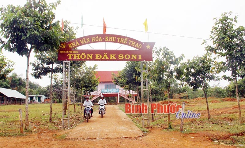 Đổi thay ở thôn văn hóa Đắk Son 1