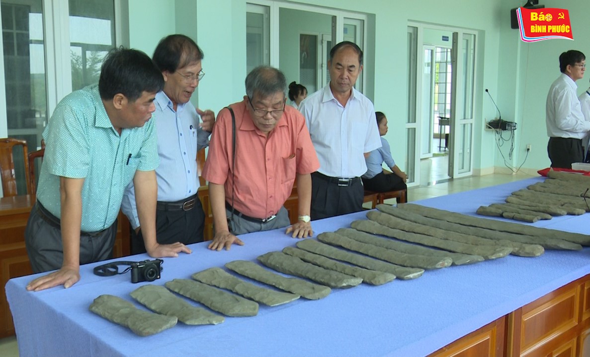 [Video] Xem xét công nhận bảo vật quốc gia đàn đá Lộc Hòa