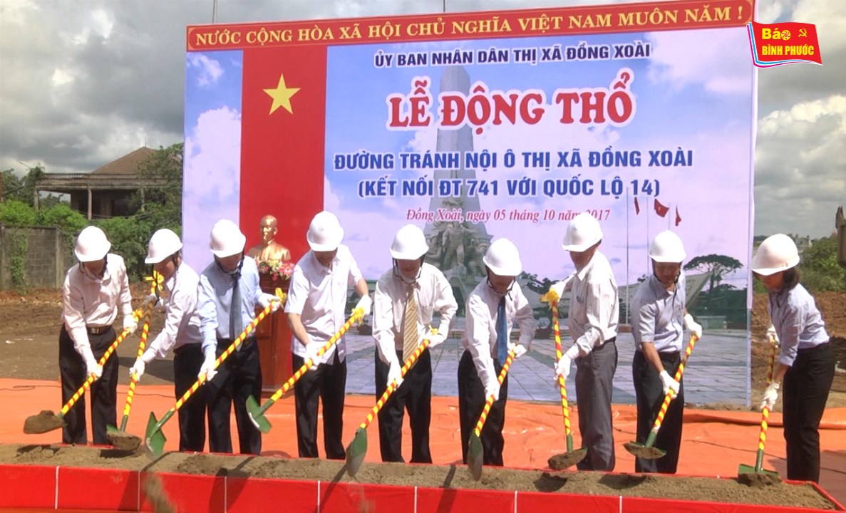 [Video] Khởi công xây dựng đường tránh nội ô Đồng Xoài