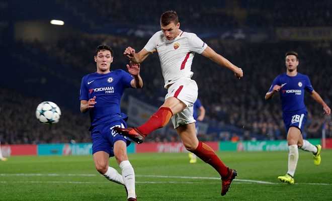 Chelsea - Roma “bất phân thắng bại” sau màn rượt đuổi kịch tính
