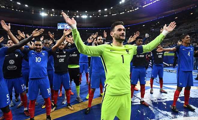 Tuyển Pháp thẳng tiến đến Nga, Hà Lan bị loại khỏi World Cup