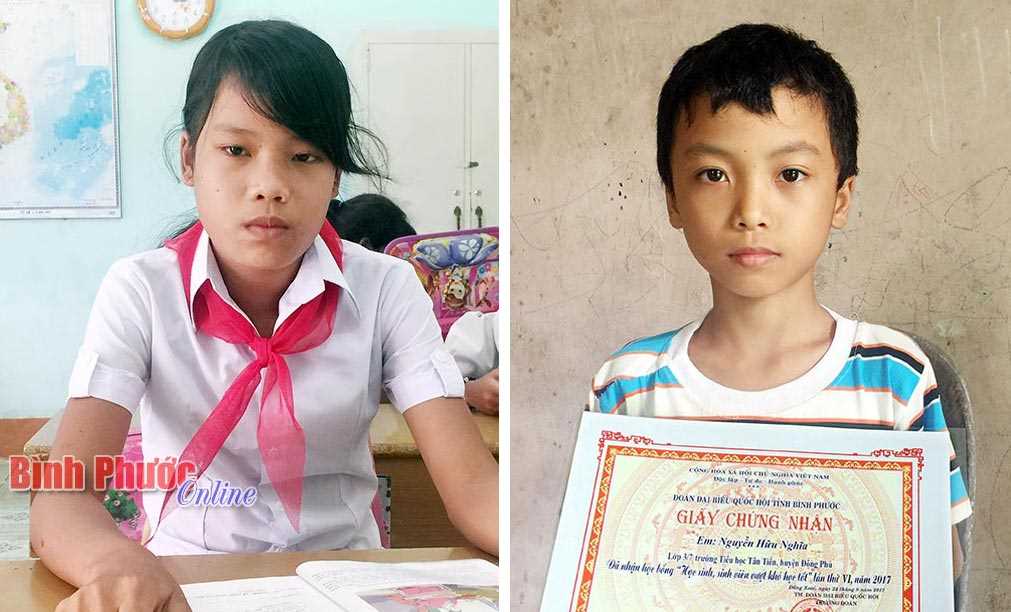 Những học sinh vượt khó học giỏi