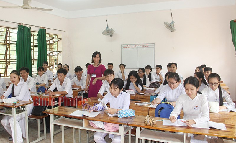 Đổi mới quản lý ở trường THPT Chu Văn An