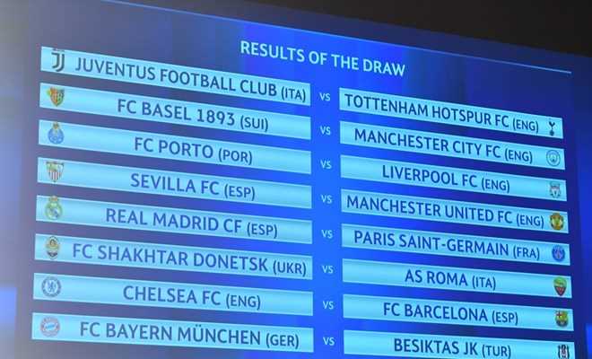 Vòng 1/8 Champions League: Chelsea đụng Barca, Real gặp PSG