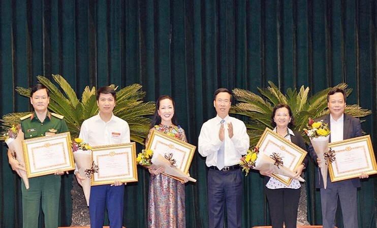 Hội nghị to&agrave;n quốc tổng kết c&ocirc;ng t&aacute;c th&ocirc;ng tin đối ngoại, tuy&ecirc;n truyền biển đảo v&agrave; ph&acirc;n giới cắm mốc