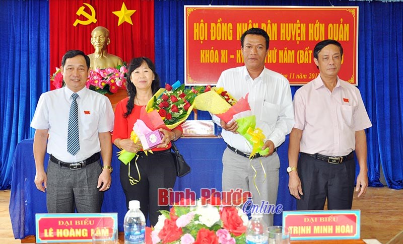 HĐND huyện Hớn Quản th&ocirc;ng qua nghị quyết th&agrave;nh lập thị trấn T&acirc;n Khai