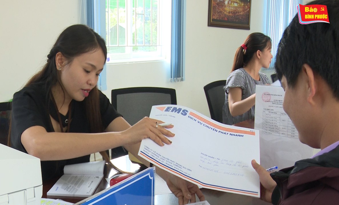 [Video] Triển khai thủ tục hành chính qua dịch vụ bưu chính công ích