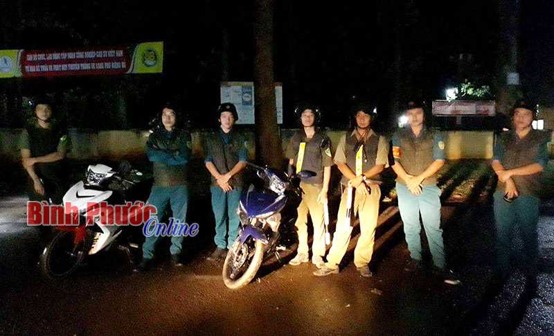 Phát huy vai trò tuần tra bảo vệ an ninh trật tự