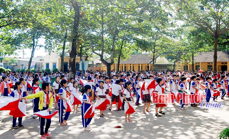 Những cách làm hay ở Liên đội Trường tiểu học Bù Nho
