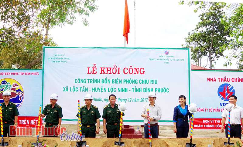 Khởi c&ocirc;ng x&acirc;y dựng Đồn bi&ecirc;n ph&ograve;ng Chiu Riu