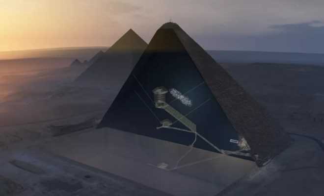 Phát hiện căn hầm khổng lồ đầy bí ẩn trong lòng kim tự tháp Ai Cập