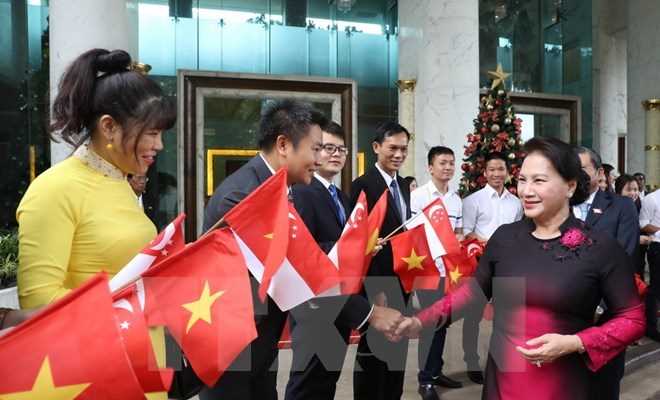 Chủ tịch Quốc hội kết th&uacute;c tốt đẹp chuyến thăm Singapore v&agrave; Australia