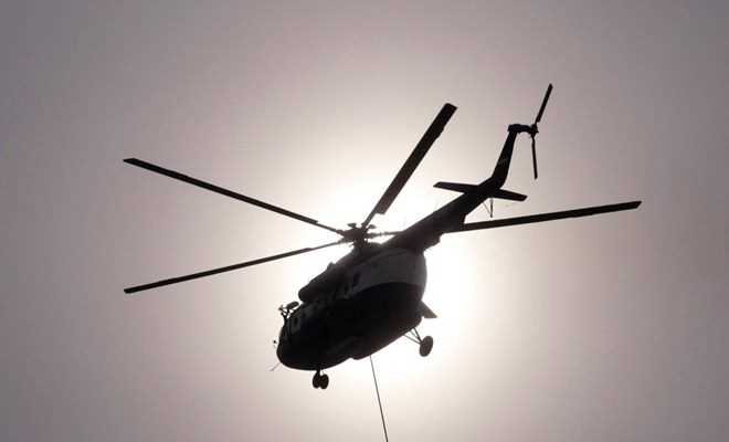 Máy bay trực thăng của Nga rơi xuống vùng biển Bắc Cực