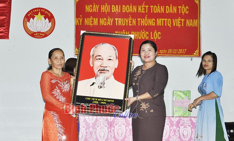 Sôi nổi Ngày hội đại đoàn kết toàn dân tộc ở thôn Phước Lộc