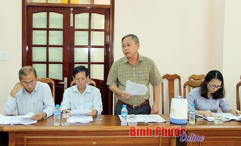 Ban VH-XH thẩm tra dự thảo nghị quyết tr&igrave;nh kỳ họp HĐND cuối năm