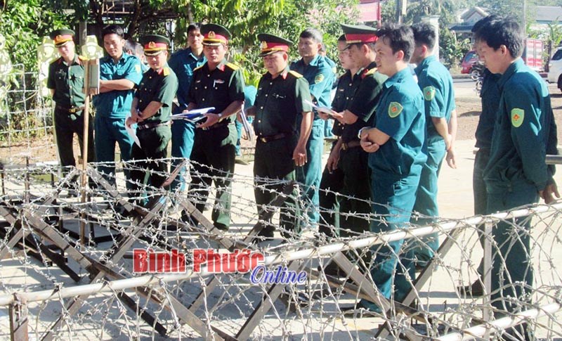 Những dấu ấn trong phong tr&agrave;o thi đua quyết thắng của lực lượng vũ trang huyện Ph&uacute; Riềng