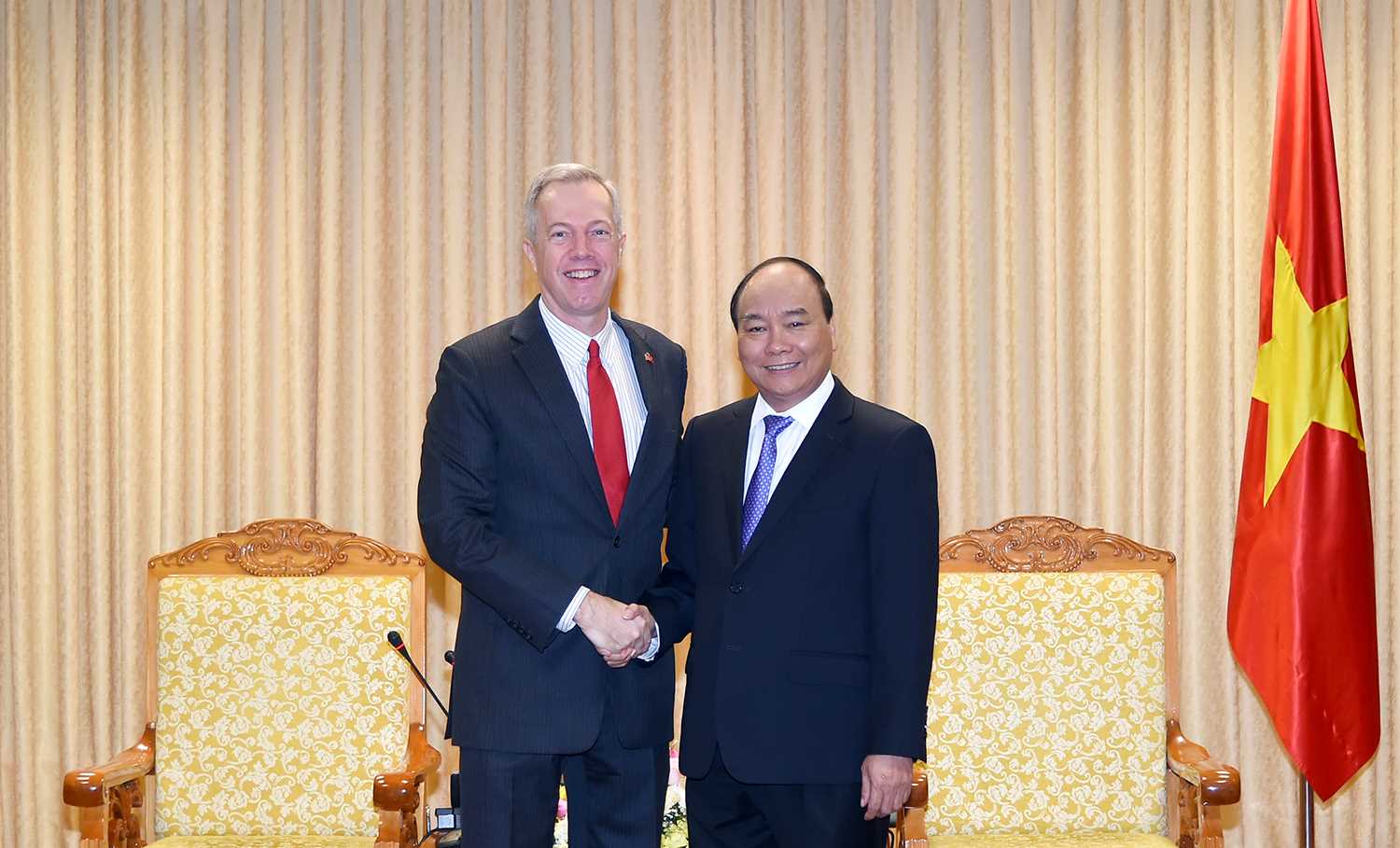 Thủ tướng tiếp Đại sứ Hoa Kỳ tại Việt Nam